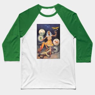 Hermes Trismegistus and His Sacred Symbols Baseball T-Shirt